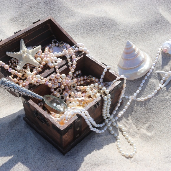 Iris & Lily London Pearl Necklace in Peaches & Cream ~ Baroque Style by 62”L NWT - Picture 14 of 16